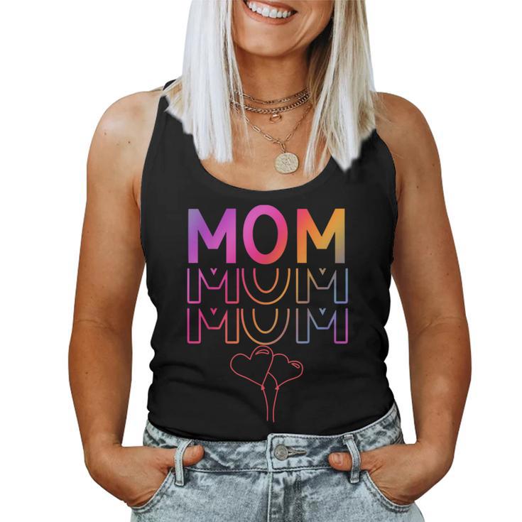 Lustig Karierte Mama Muttertag Tank Top Frauen