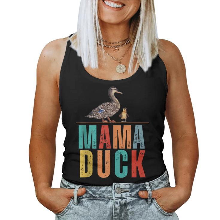 Mama Duck With Duckling Duck Mama Mother’S Day Women Tank Top