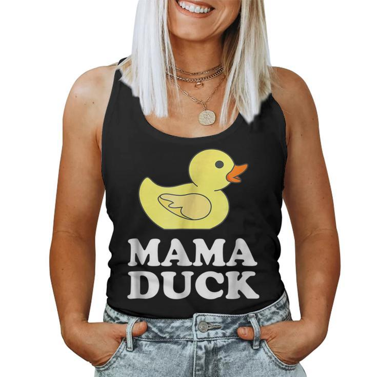 Mama Duck Mother Bird Women Tank Top