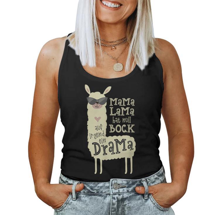 Mama Lama Drama Lama Alpaca Tank Top Frauen