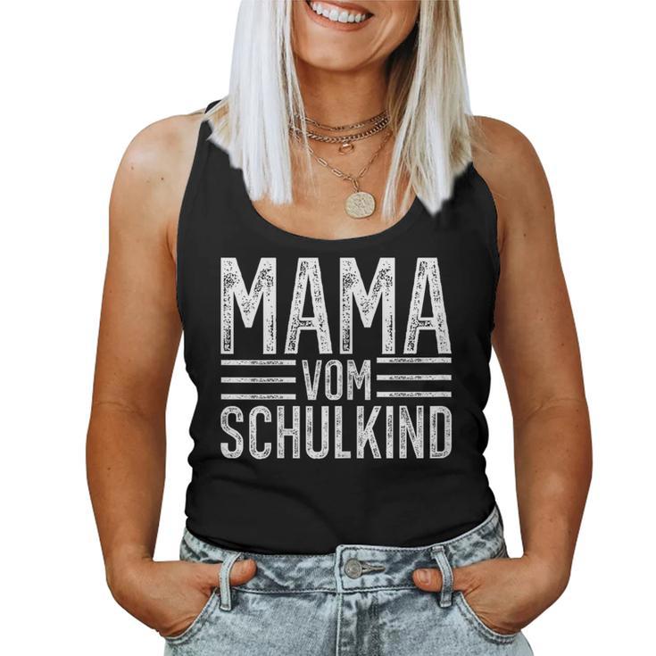 Mamaom Schulkind 1 Klasse Schulstart Einschulung Tank Top Frauen