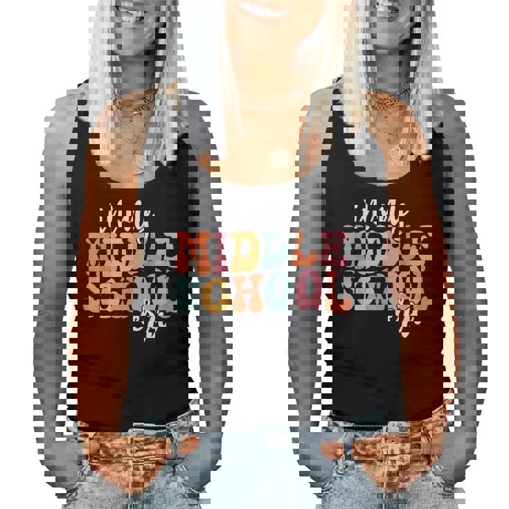 In My Middle School Era Back To School Outfits For Teacher Women Tank Top