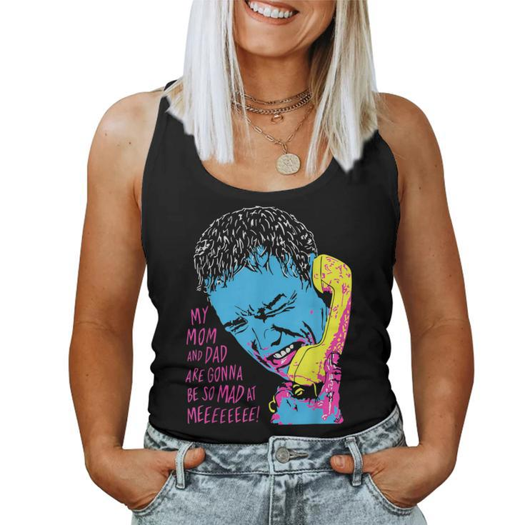 Mom And Dad Mad At Me Scream Women Tank Top