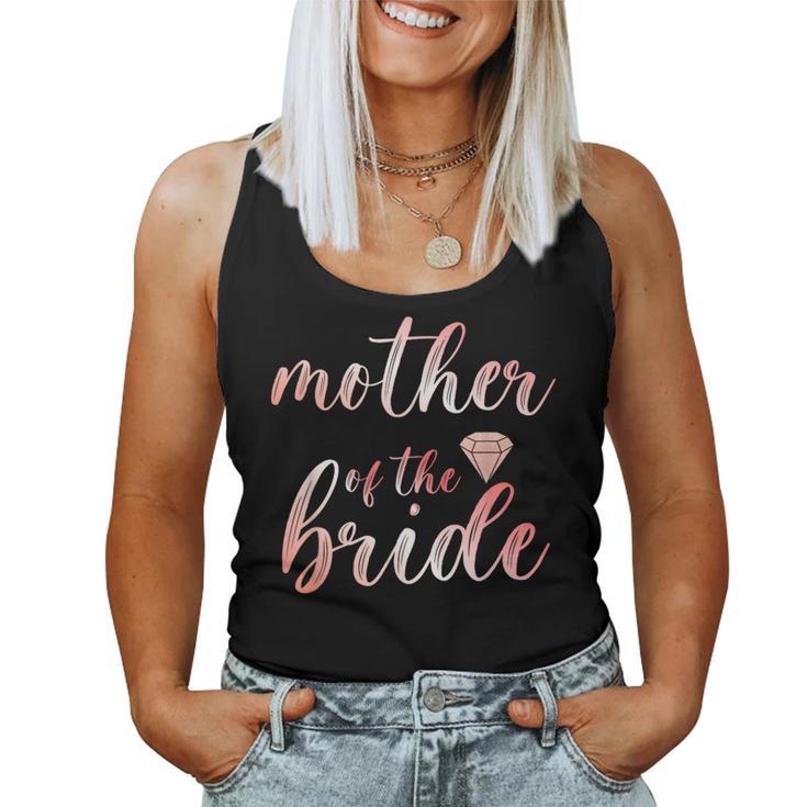 Mom Mother Of The Bride Marriage Bridal Shower Party Women Tank Top