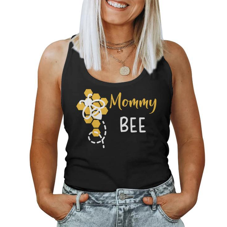 Mommy Of The Bee 1St Birthday Outfit First Bee Day Family Women Tank Top