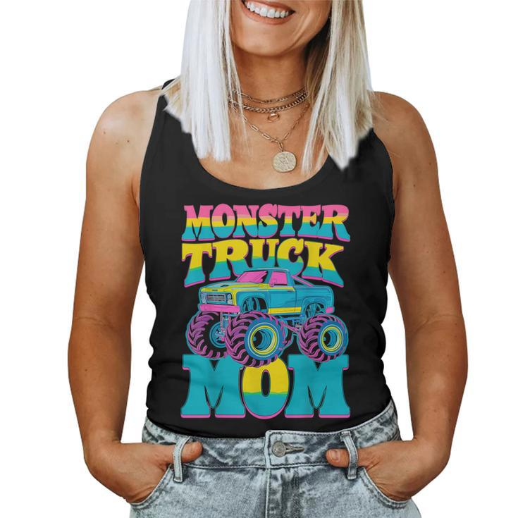 Monster Truck Mom Birthday Party Monster Truck Women Tank Top