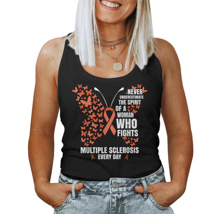 Multiple Sclerosis Butterfly Ms Warrior Women Women Tank Top