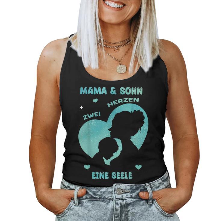 Mum Und Son Zwei Herzen Eine Seele Tank Top Frauen