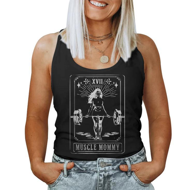 Muscle Mom Mommy Tarot Card Mama Happy Mother's Day Mom Life Women Tank Top