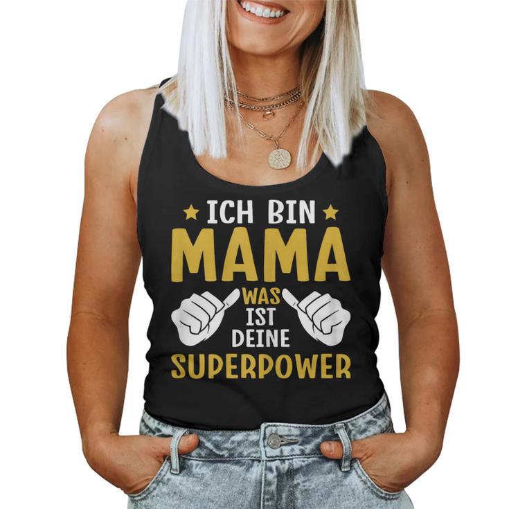 Muttertag Mama Was Ist Deine Superpower Tank Top Frauen