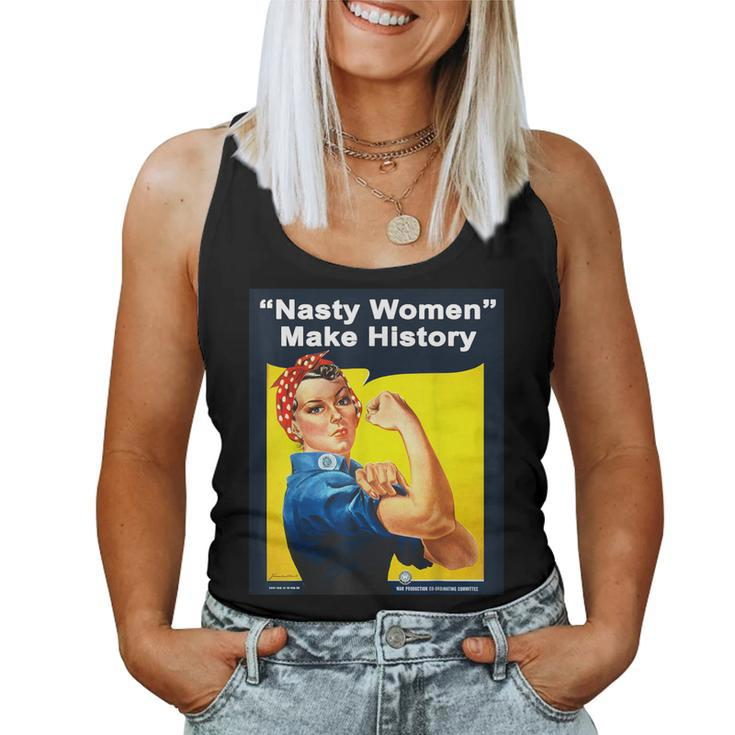 Nasty Make History Rosie The Riveter Women Tank Top