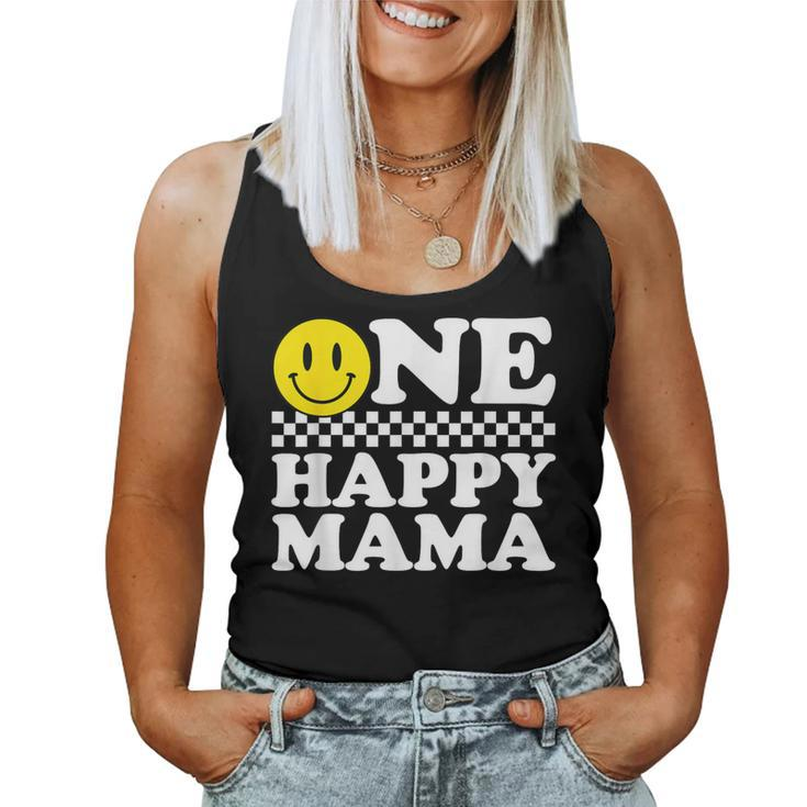 One Happy Dude Mama 1St Birthday Family Matching Women Tank Top