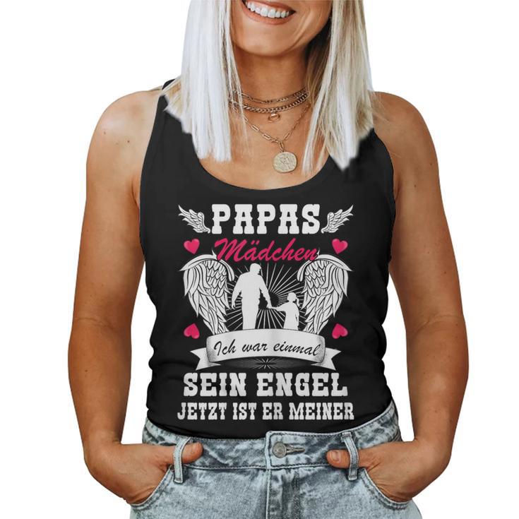 Papas Girl Ich War Einmal Sein Engel Papas Girls' Tank Top Frauen