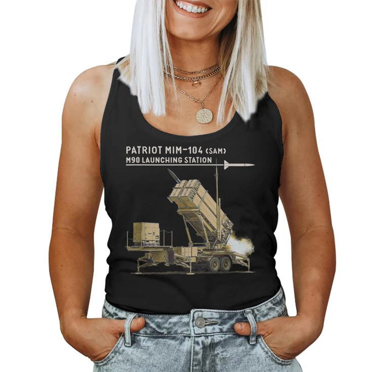 Patriot Mim-104 Surface To Air Missile Women Tank Top