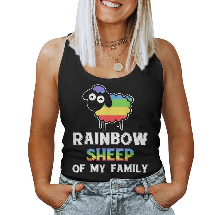 Pride Month Rainbow Gay Cute Animal Equality Lgbt Women Tank Top