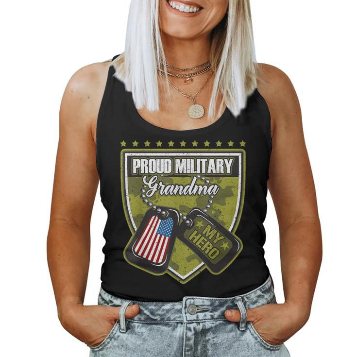 Proud Military Grandma Women Tank Top