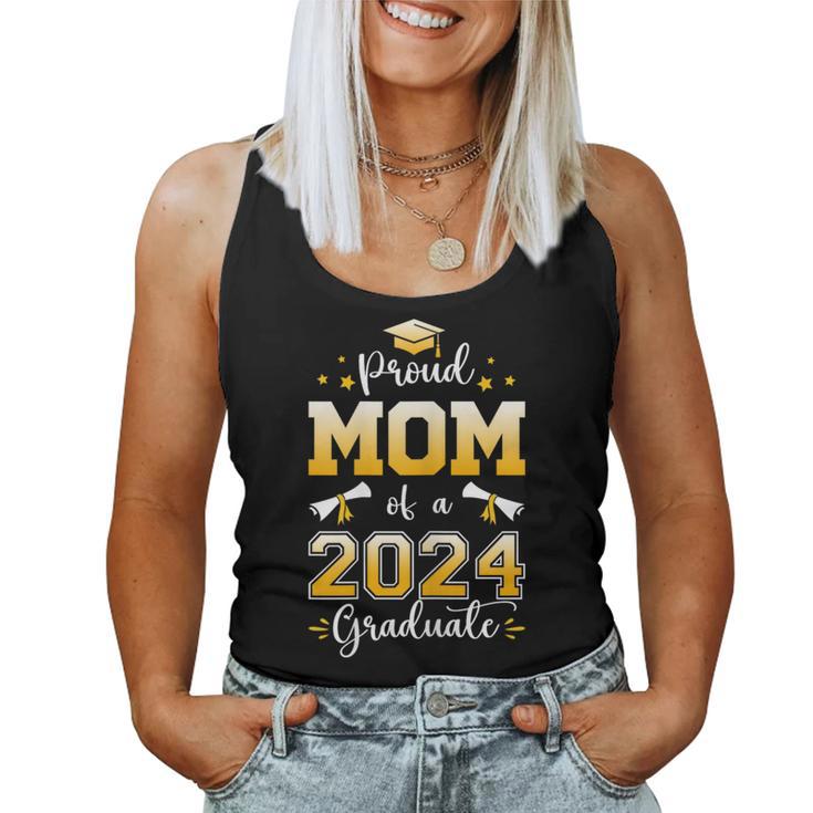 Proud Mom Of A Class Of 2024 Graduate Mom Senior 2024 Women Tank Top