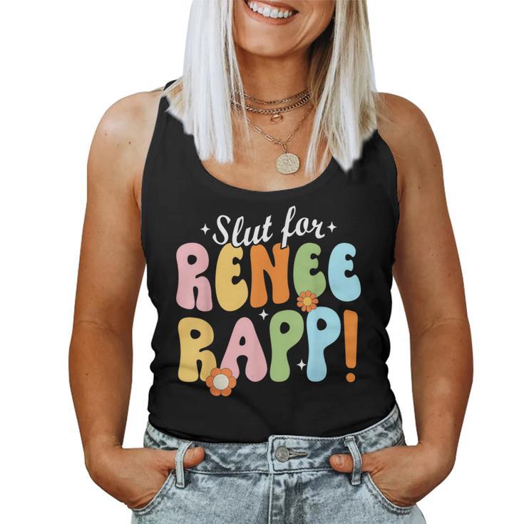 Rapp Groovy Sarcastic Saying Women Women Tank Top