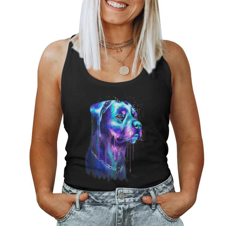 Rottweiler For A Rottweiler Mama Tank Top Frauen