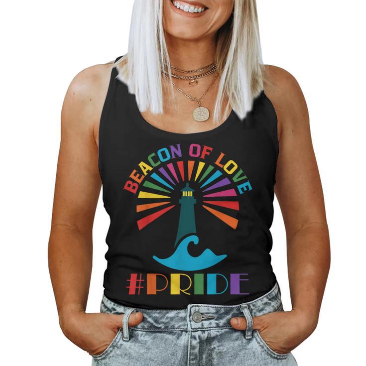 San Francisco Pride 2024 Beacon Of Love Rainbow Transgender Women Tank Top