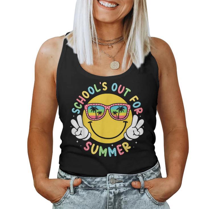 Schools Out For Summer Teacher Last Day Of School Women Tank Top