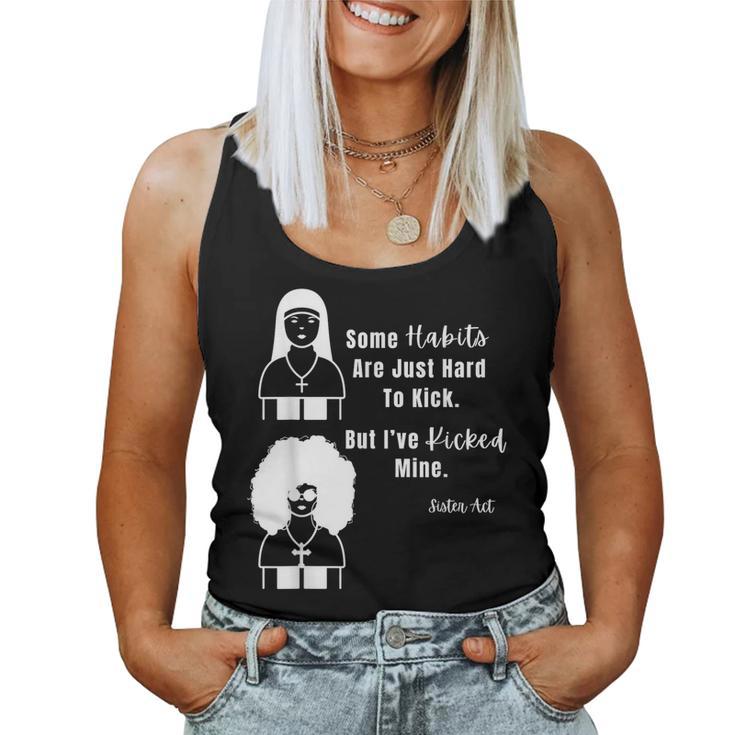 A Sister Act Popular Black Movies Nun's Habit Graphic Women Tank Top