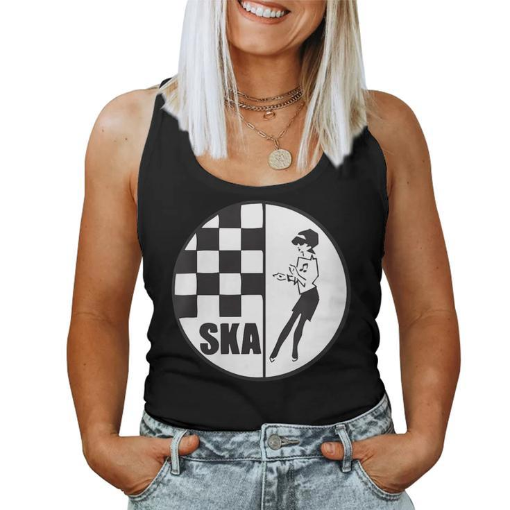 Ska Girl Ska Boy Checkered Women Tank Top