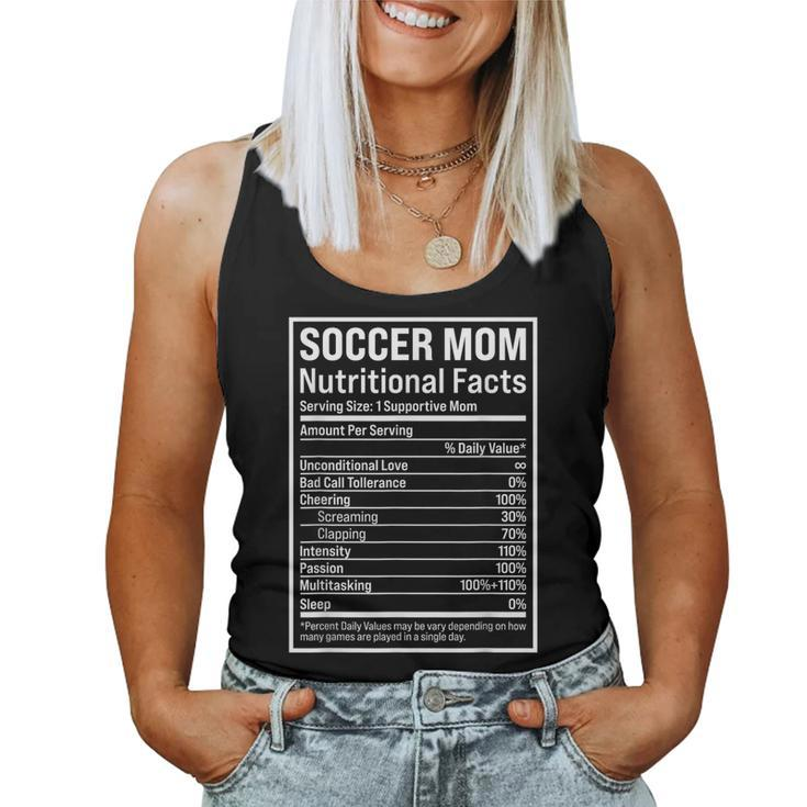 Soccer Mom Ball Mom Nutritional Facts  2021 Women Tank Top