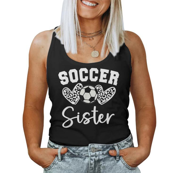 Soccer Sister Matching Family Soccer Women Tank Top
