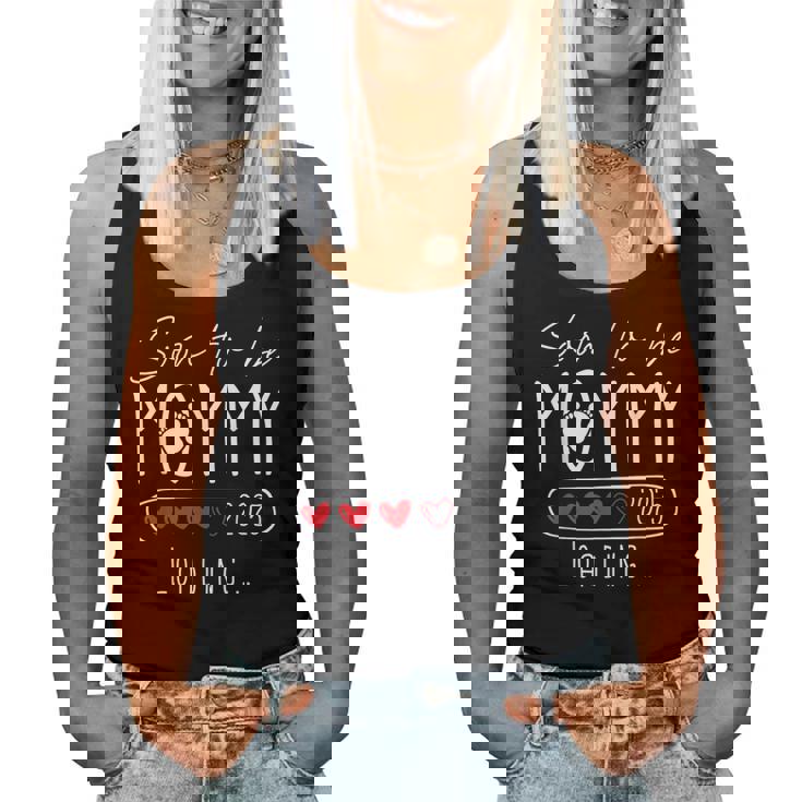 Soon To Be Mommy 2025 Mom Est 2025 Loading Promoted To Mommy Women Tank Top