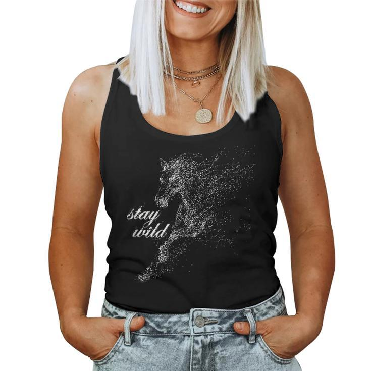 Stay Wild Horse Country Western Women Tank Top