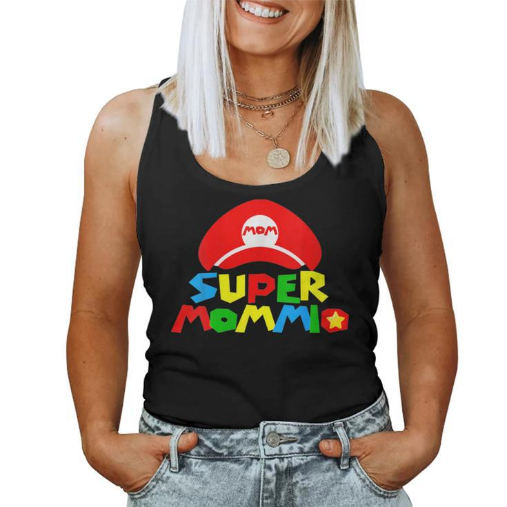 Super-Mommio Mom Mommy Mother Video Game Lovers Women Tank Top