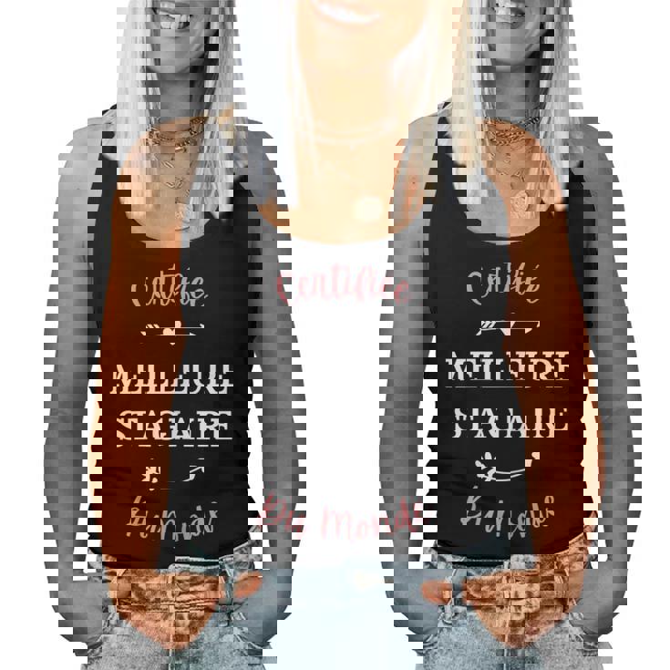 Super Stagiaire Certifiée Meilleure Stagiaire Du Monde Women Tank Top