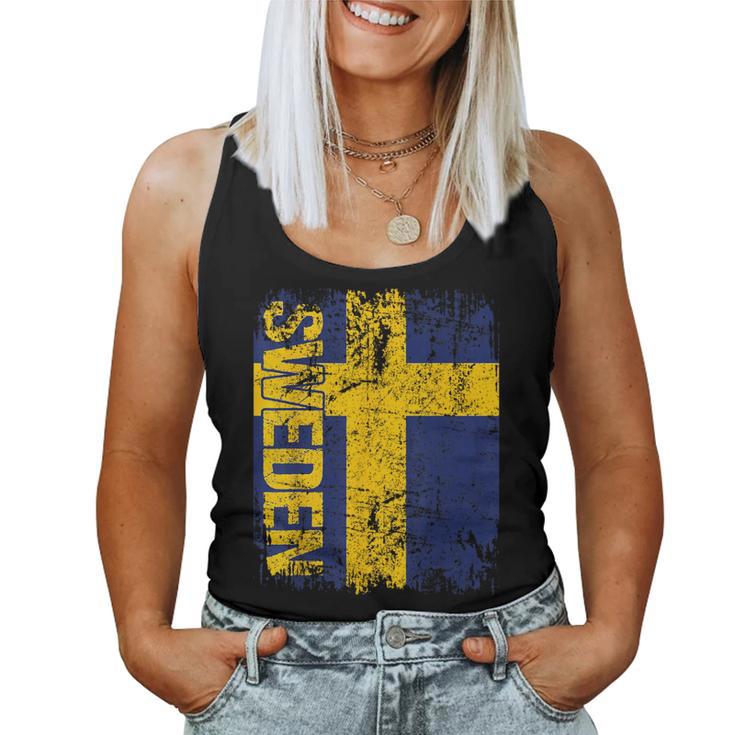 Sweden Flag Women's Children's Sweden Tank Top Frauen