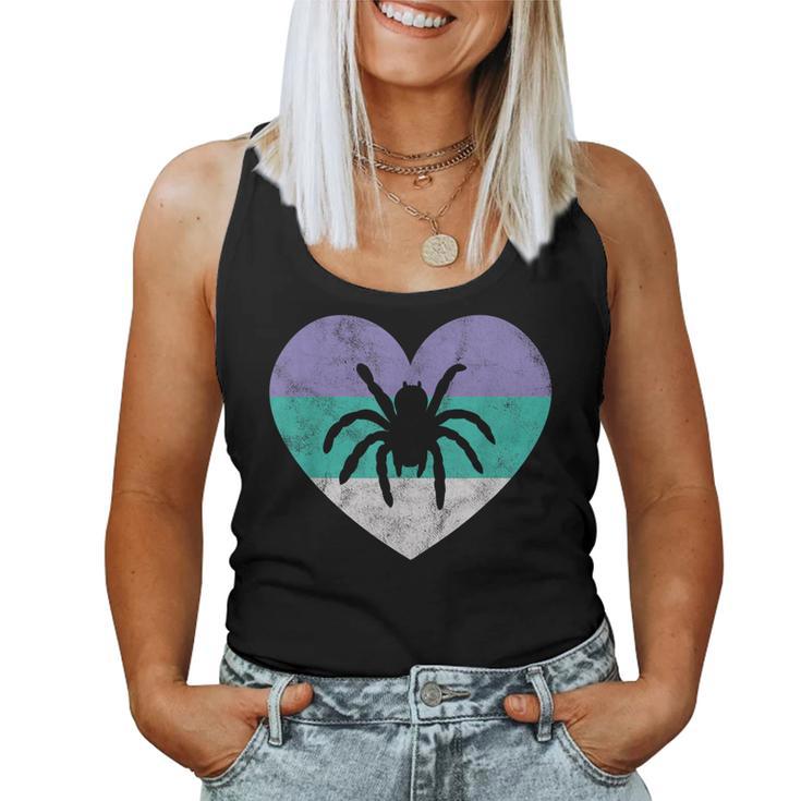 Tarantula Spider For & Girls Retro Cute Women Tank Top