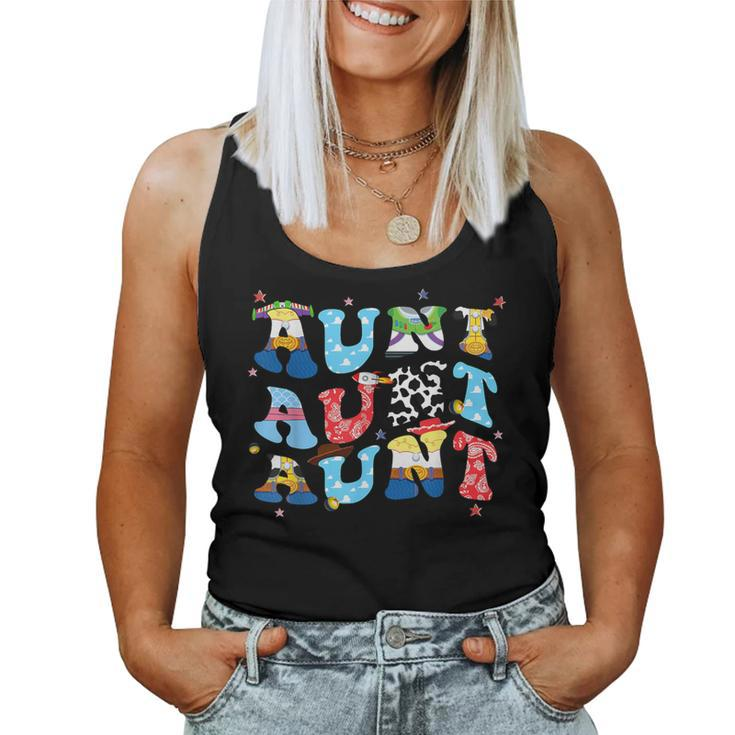 Toy Aunt Story Boy Mom Mother's Day For Womens Women Tank Top