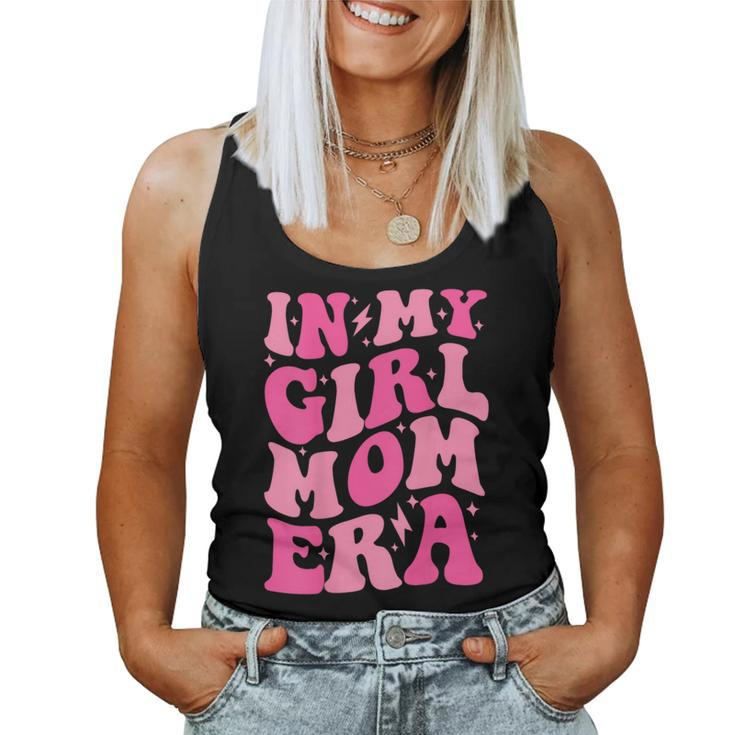 Trendy Mom Of Girl Retro Girl Mama Back Women Tank Top