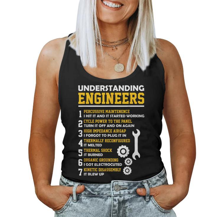 Understanding Engineers Sarcastic Engineering Women Tank Top