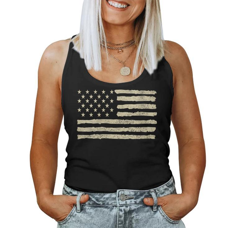 Usa Flag American Flag 4Th Of July Independence Day Vintage Women Tank Top