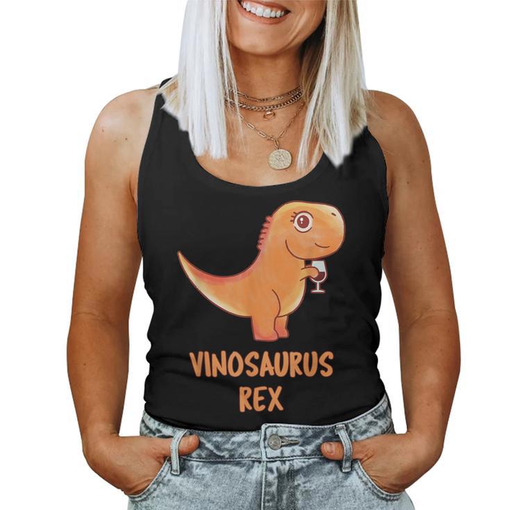 Vinosaurus Rex inosaur Wine Dino -Inosaursine Tank Top Frauen