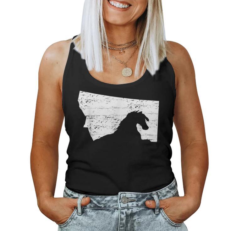 Vintage Montana Horse Riders Women Tank Top