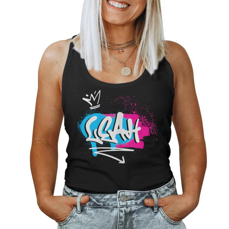 Woman Girls Humour Idea First Name For Leah Women Tank Top