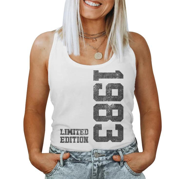 41Th Birthday For 41 Years Old Vintage 1983 Women Tank Top