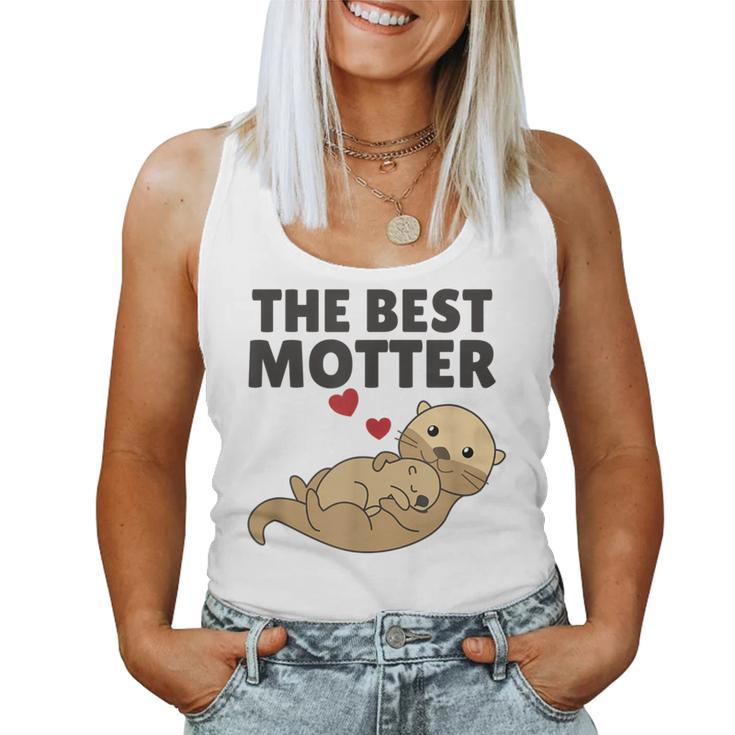 Best Motter Otter Worspiel Für Die Beste Mama Cute Animals Tank Top Frauen