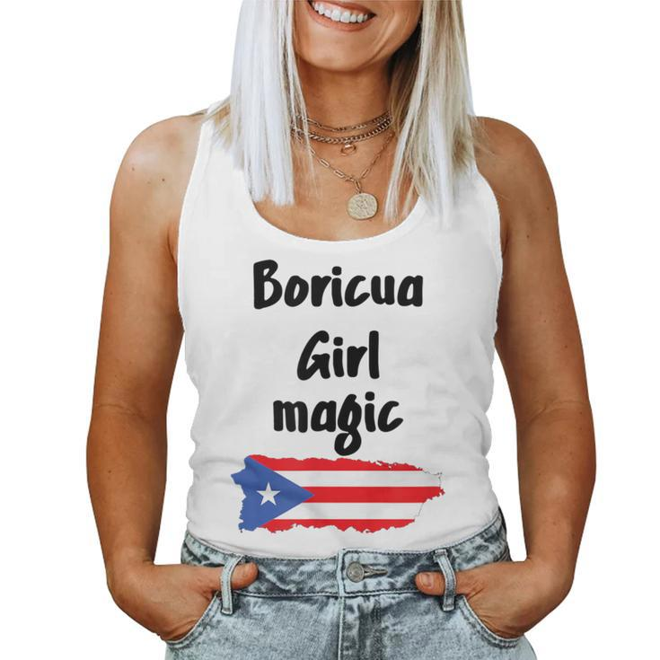 Boricua Girl Magic Women Tank Top