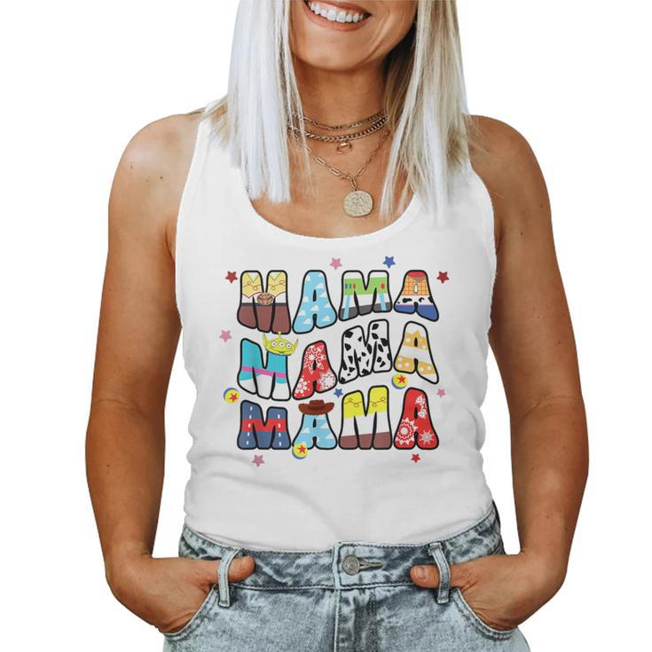 Boy Mom Toy Story Mama Mother's Day For Womens Women Tank Top