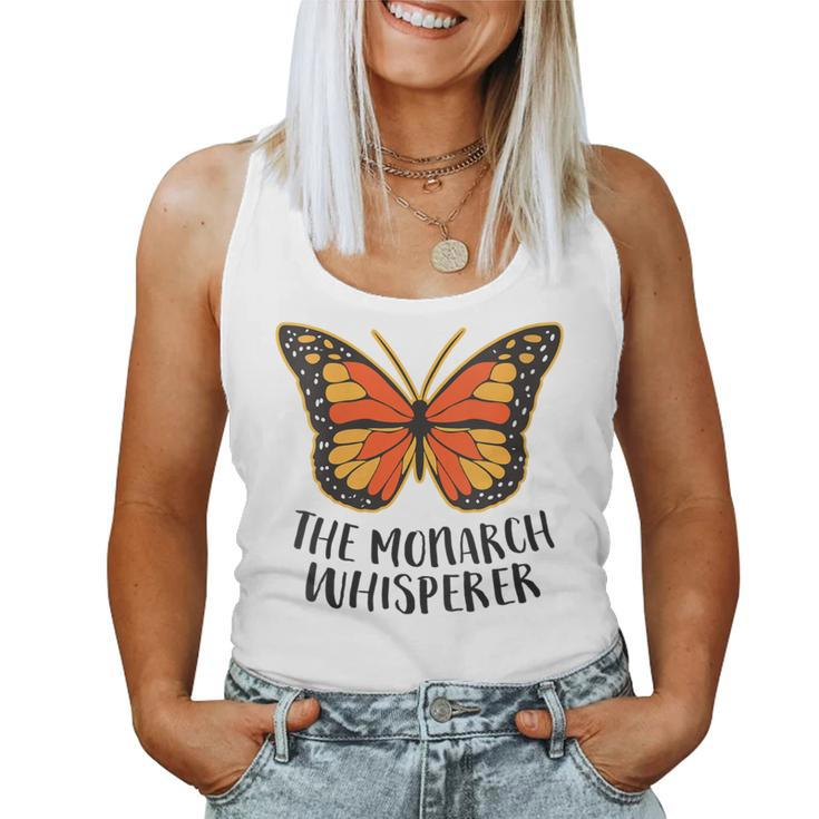 Butterfly Monarch Whisperer Cute Butterfly Women Tank Top