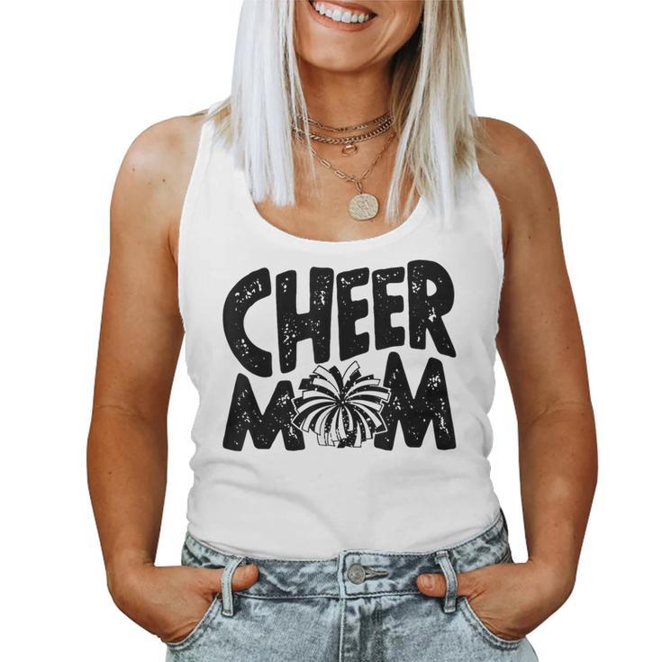 Cheer Mom Pom Pom Cheerleader Team Mama Cheerleading Women Tank Top