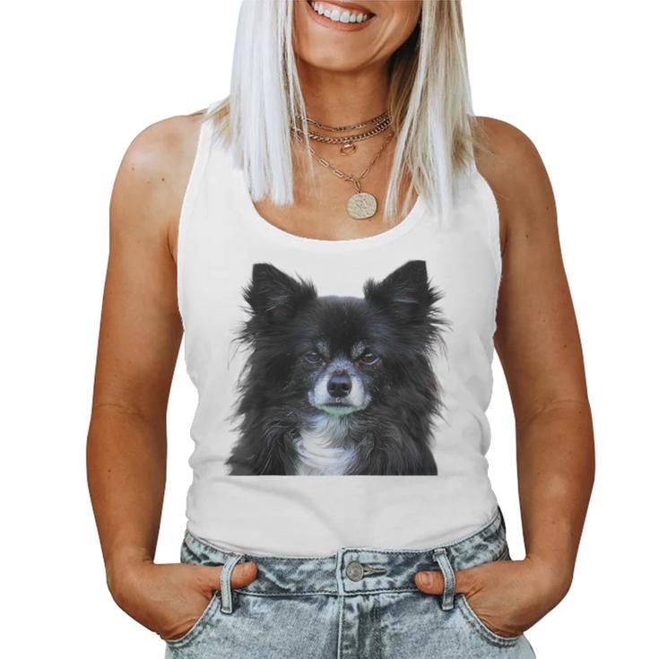 Chihuahua Hund Mama Papa Liebe Haustier Welpe Raglan Tank Top Frauen