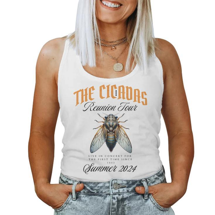 Cicada 2024 Comeback Tour Reunion Of Cicadas Women Women Tank Top